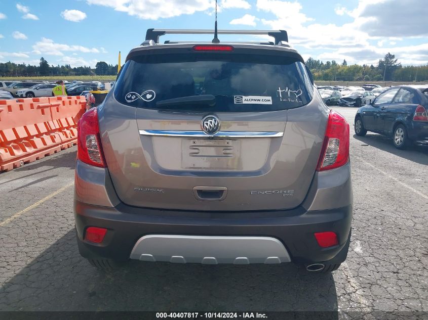 2014 Buick Encore Premium VIN: KL4CJHSBXEB601249 Lot: 40407817