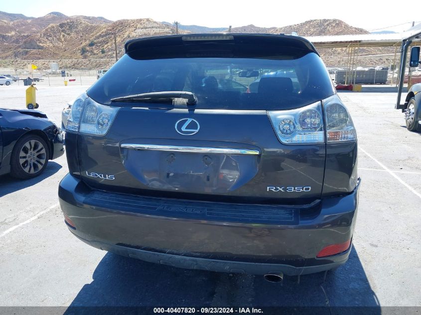 2009 Lexus Rx 350 VIN: 2T2GK31U79C062991 Lot: 40407820