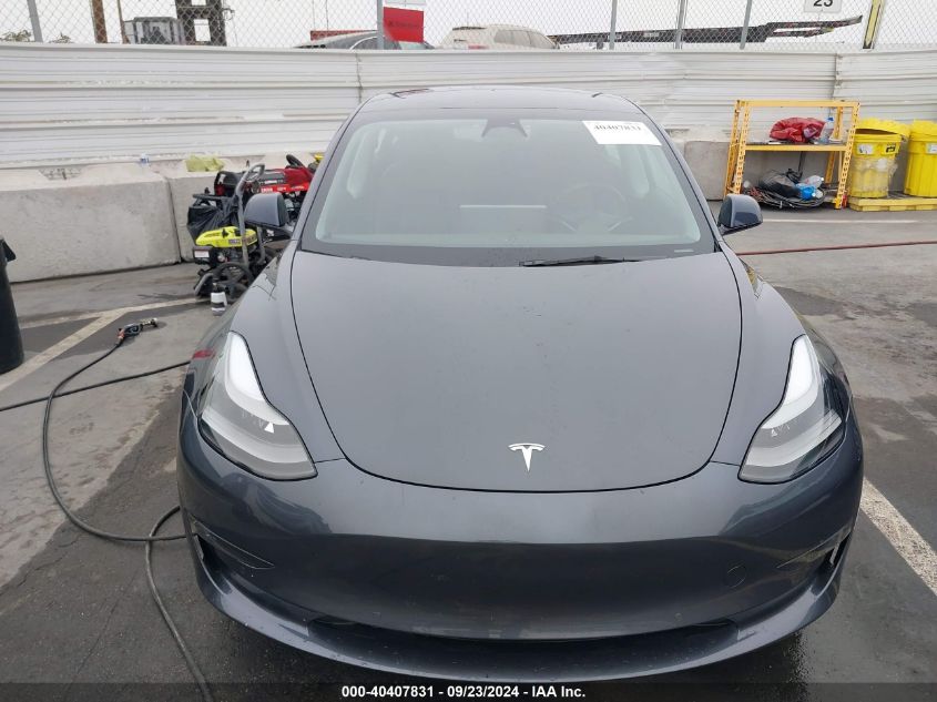 2022 Tesla Model 3 VIN: 5YJ3E1EB3NF162681 Lot: 40407831