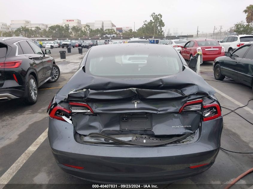 2022 Tesla Model 3 VIN: 5YJ3E1EB3NF162681 Lot: 40407831