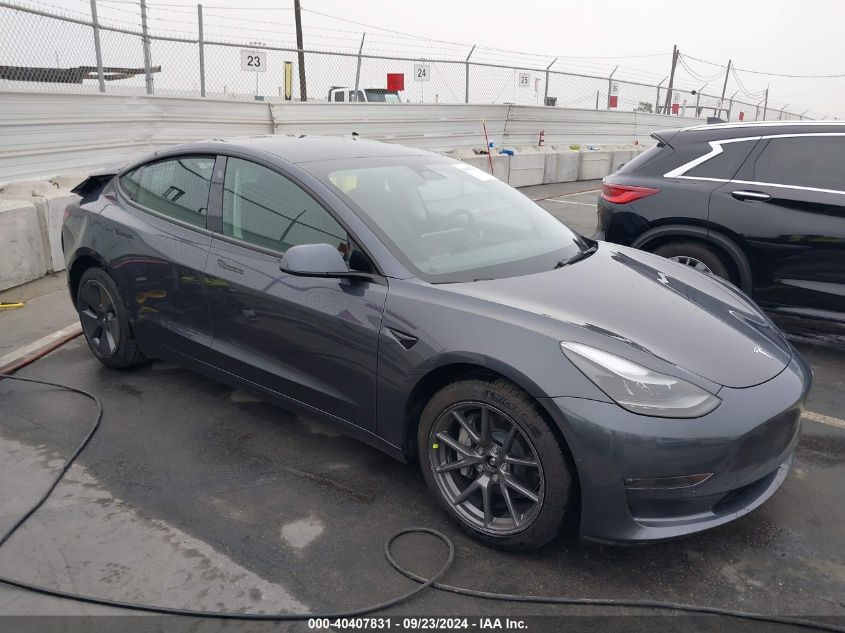 2022 TESLA MODEL 3 LONG RANGE DUAL MOTOR ALL-WHEEL DRIVE - 5YJ3E1EB3NF162681