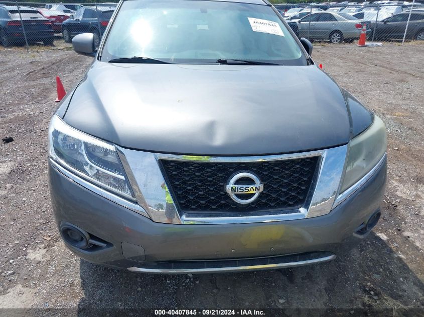 2016 Nissan Pathfinder S VIN: 5N1AR2MN8GC658777 Lot: 40407845