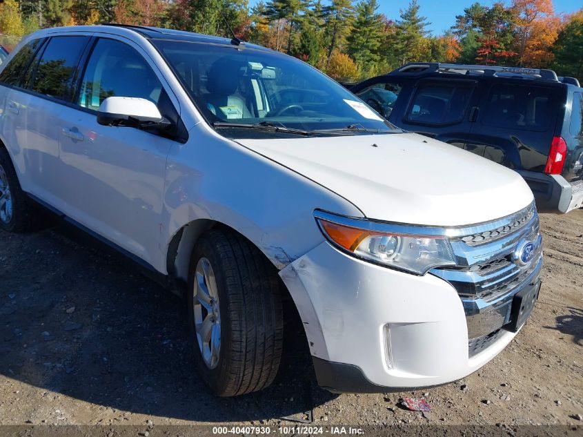 2013 Ford Edge Sel VIN: 2FMDK4JC0DBB88966 Lot: 40407930