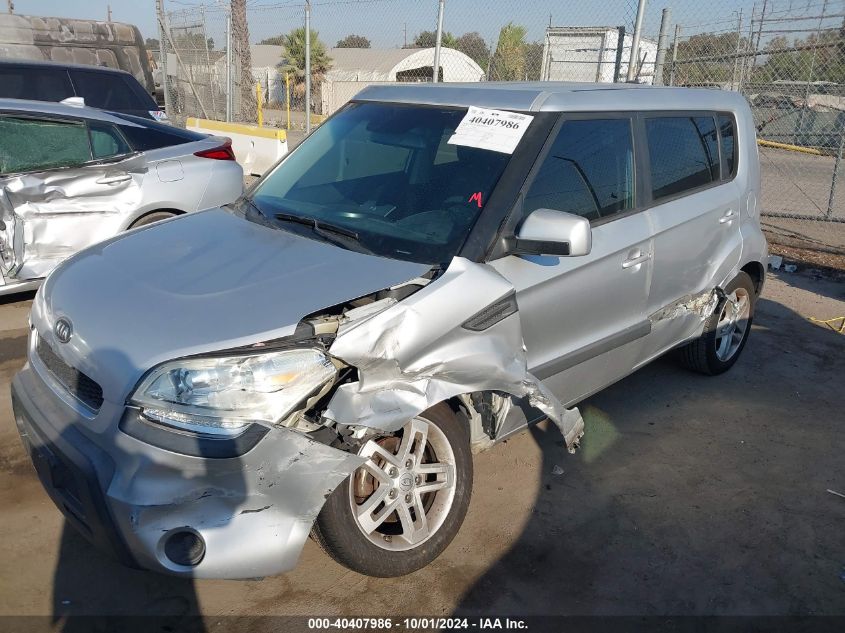 2011 Kia Soul +/!/Sport VIN: KNDJT2A22B7716271 Lot: 40407986