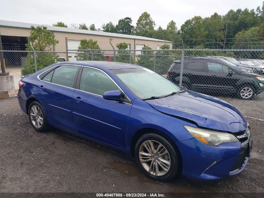 2015 Toyota Camry Se VIN: 4T1BF1FK5FU938174 Lot: 40407988