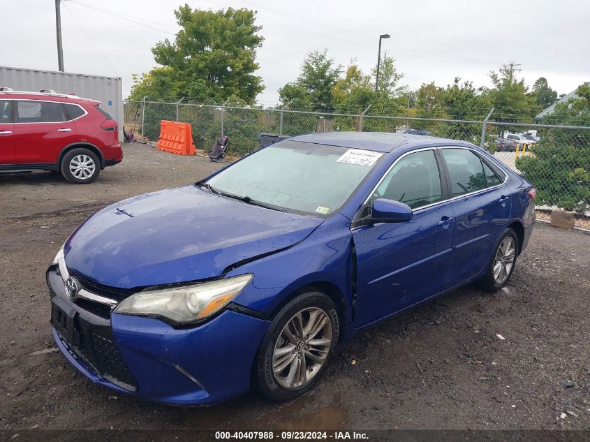 2015 Toyota Camry Se VIN: 4T1BF1FK5FU938174 Lot: 40407988