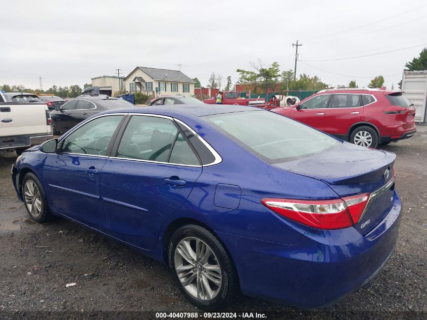 2015 Toyota Camry Se VIN: 4T1BF1FK5FU938174 Lot: 40407988