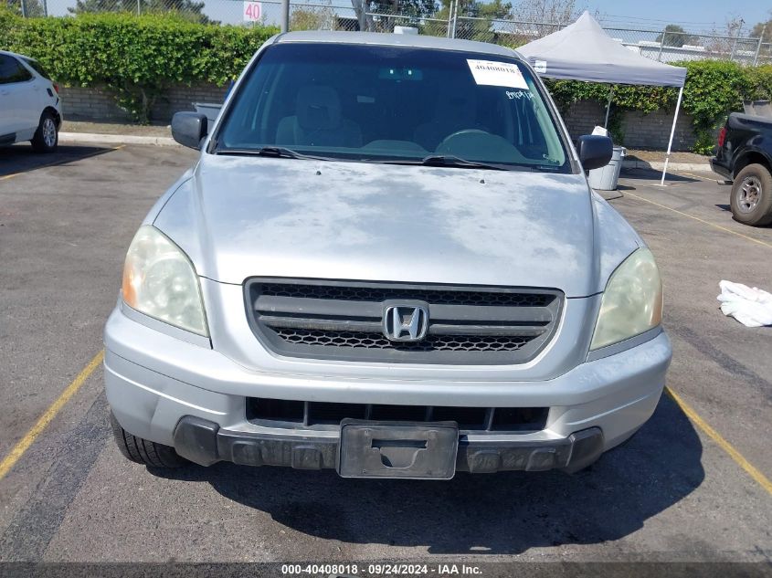 2004 Honda Pilot Lx VIN: 2HKYF18124H517989 Lot: 40408018