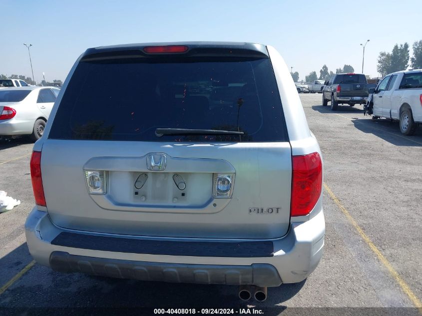 2004 Honda Pilot Lx VIN: 2HKYF18124H517989 Lot: 40408018