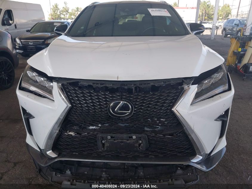 2019 Lexus Rx 350 Base/350 F Sport VIN: 2T2BZMCA3KC169959 Lot: 40408024