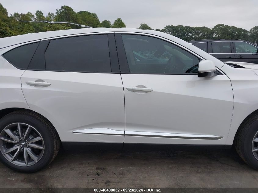 2024 Acura Rdx Technology Package VIN: 5J8TC2H57RL028245 Lot: 40408032