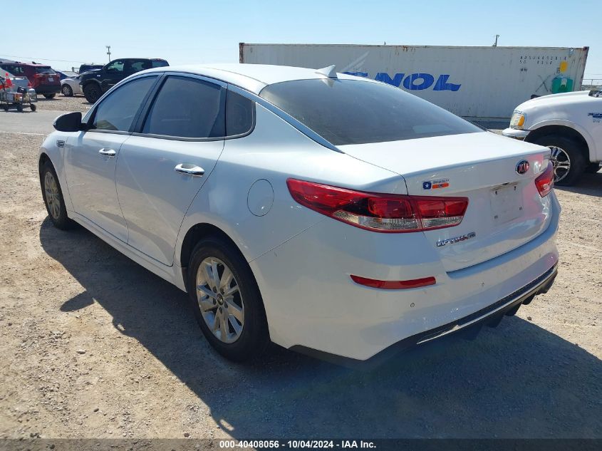 2019 Kia Optima Lx VIN: 5XXGT4L33KG275009 Lot: 40408056