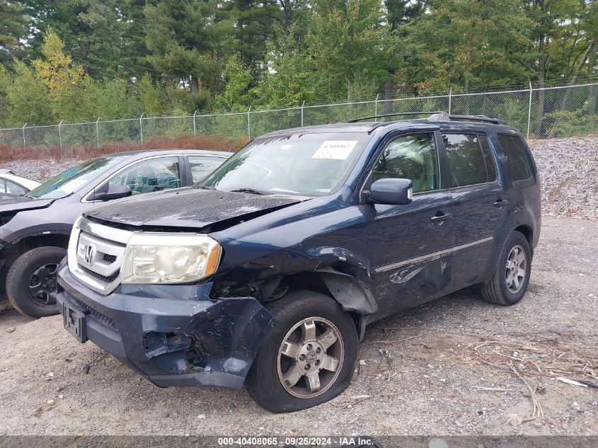 2009 Honda Pilot Touring VIN: 5FNYF489X9B016670 Lot: 40408065