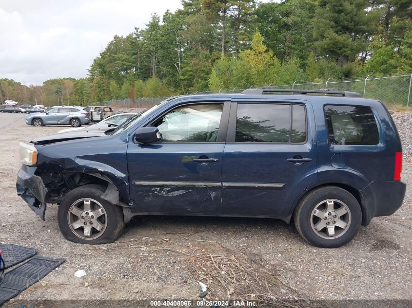 2009 Honda Pilot Touring VIN: 5FNYF489X9B016670 Lot: 40408065