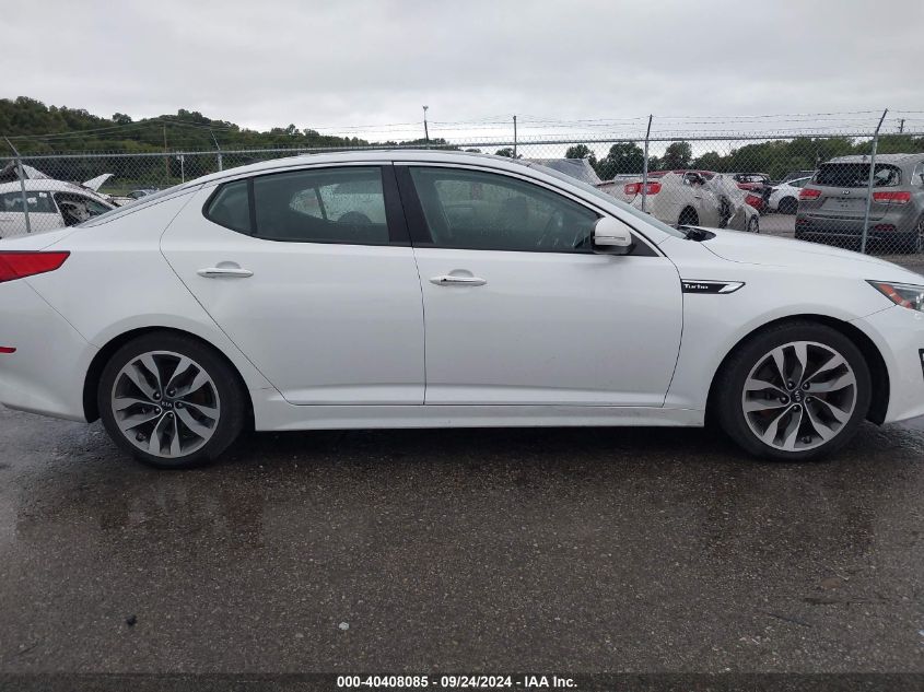 2015 Kia Optima Sx Turbo VIN: 5XXGR4A66FG432159 Lot: 40408085