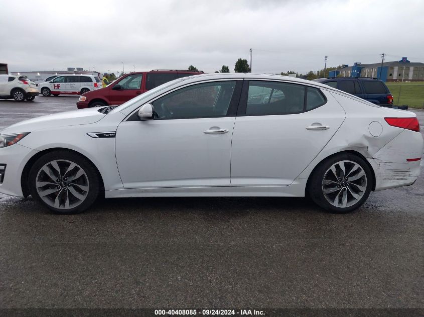 2015 Kia Optima Sx Turbo VIN: 5XXGR4A66FG432159 Lot: 40408085