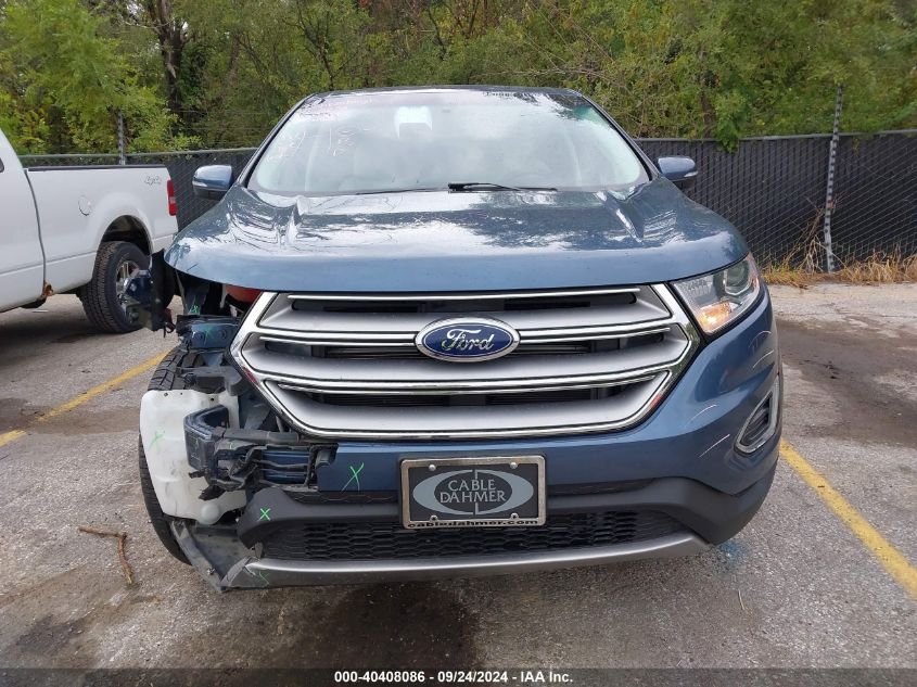 2018 Ford Edge Titanium VIN: 2FMPK4K83JBB58699 Lot: 40408086