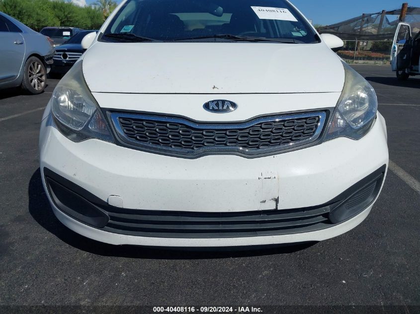 KNADN4A39E6397177 2014 Kia Rio Ex