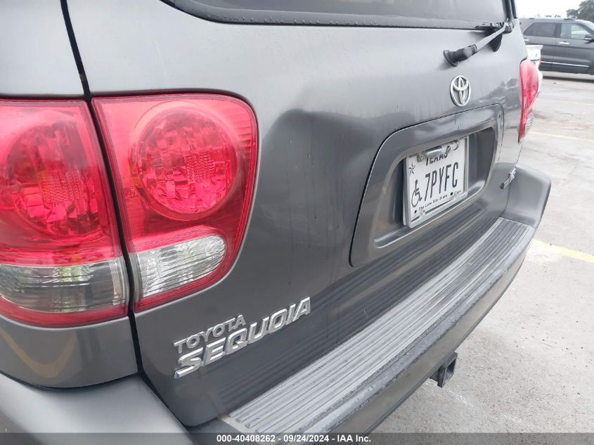 5TDZT34A06S281693 2006 Toyota Sequoia Sr5 V8