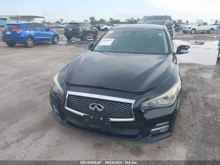 2014 Infiniti Q50 Hybrid Premium/Sport VIN: JN1AV7AP1EM690712 Lot: 40408267