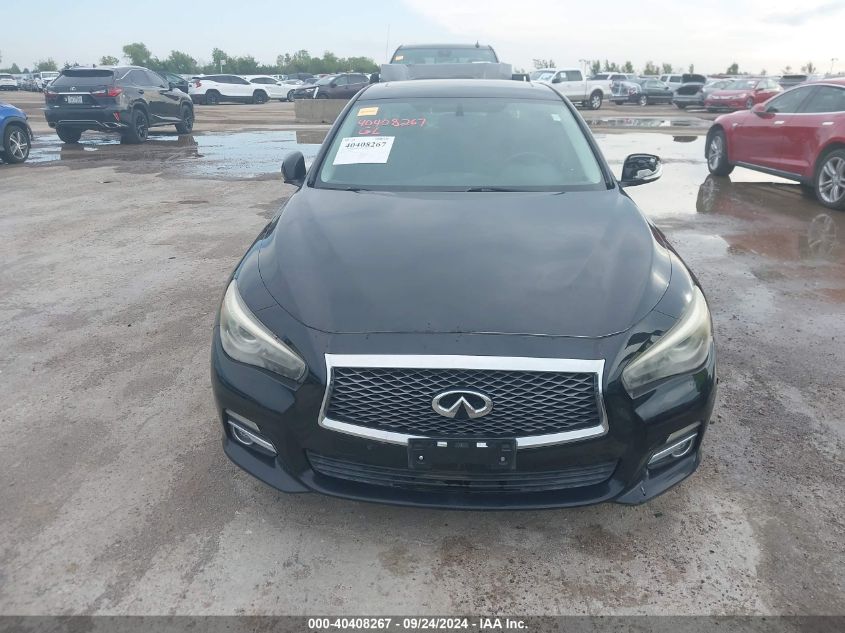 2014 Infiniti Q50 Hybrid Premium/Sport VIN: JN1AV7AP1EM690712 Lot: 40408267