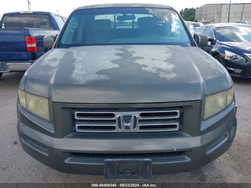 2006 Honda Ridgeline Rts VIN: 2HJYK16476H554598 Lot: 40408340