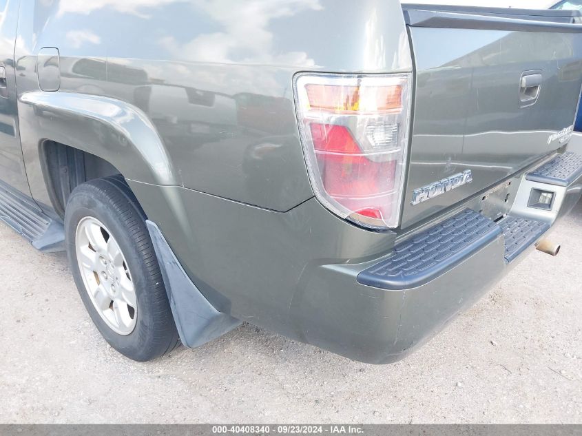 2006 Honda Ridgeline Rts VIN: 2HJYK16476H554598 Lot: 40408340