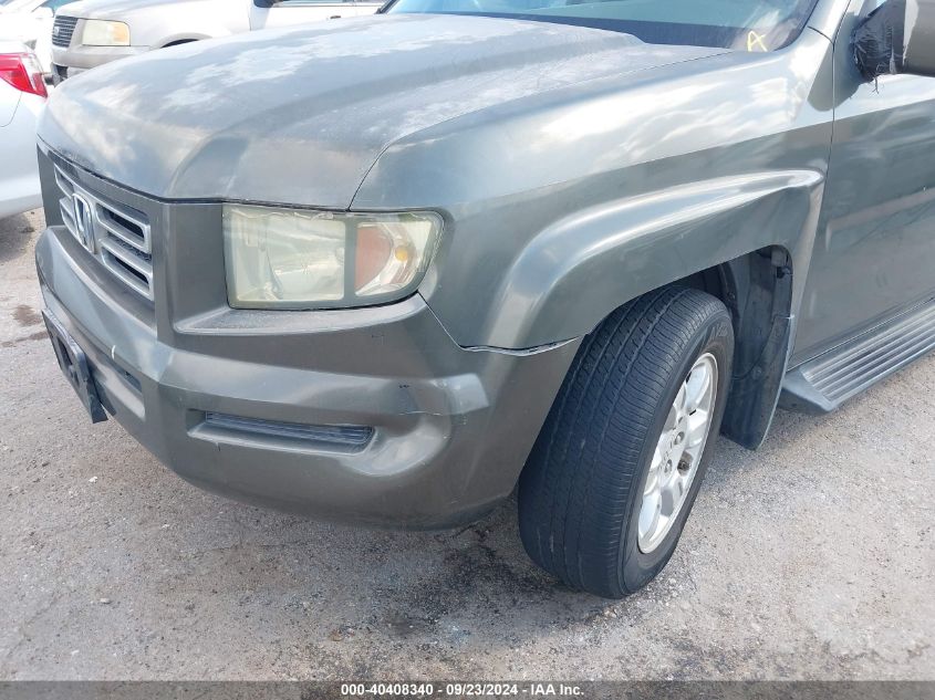 2006 Honda Ridgeline Rts VIN: 2HJYK16476H554598 Lot: 40408340