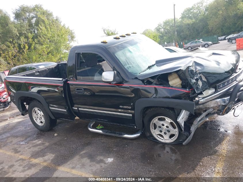 2001 Chevrolet Silverado 1500 Ls VIN: 1GCEK14T41Z288872 Lot: 40408341