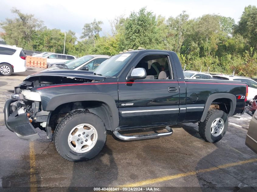 2001 Chevrolet Silverado 1500 Ls VIN: 1GCEK14T41Z288872 Lot: 40408341