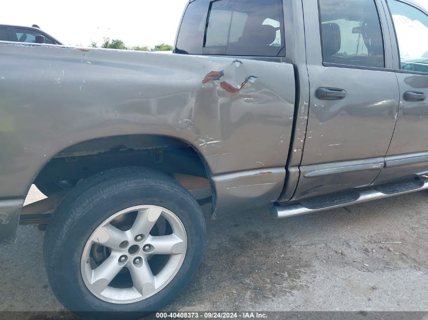 2007 Dodge Ram 1500 Slt VIN: 1D7HA18P87S114579 Lot: 40408373