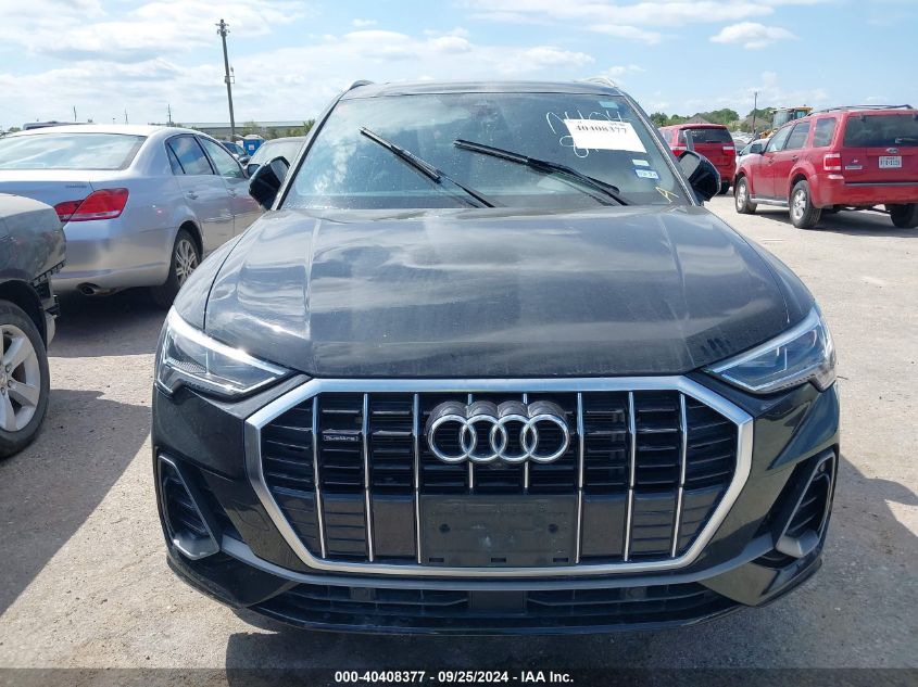 2022 Audi Q3 Premium Plus 45 Tfsi S Line Quattro Tiptronic VIN: WA1EECF3XN1048126 Lot: 40408377