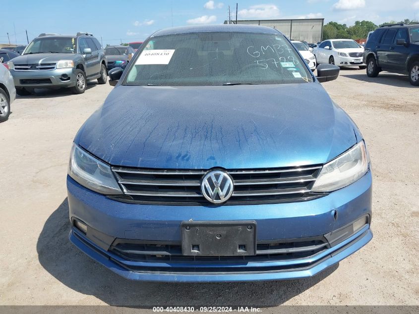 3VW267AJ6GM375788 2016 Volkswagen Jetta 1.4T S