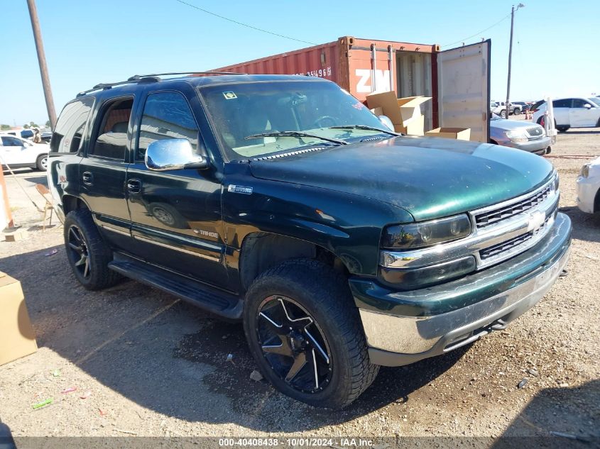 2002 Chevrolet Tahoe Lt VIN: 1GNEC13T42J117416 Lot: 40408438