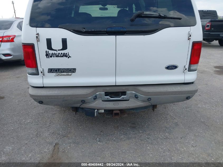 1FMNU42S41EB51990 2001 Ford Excursion Limited