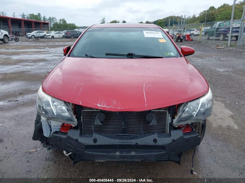 2013 Toyota Camry Se VIN: 4T1BF1FK4DU642494 Lot: 40408445