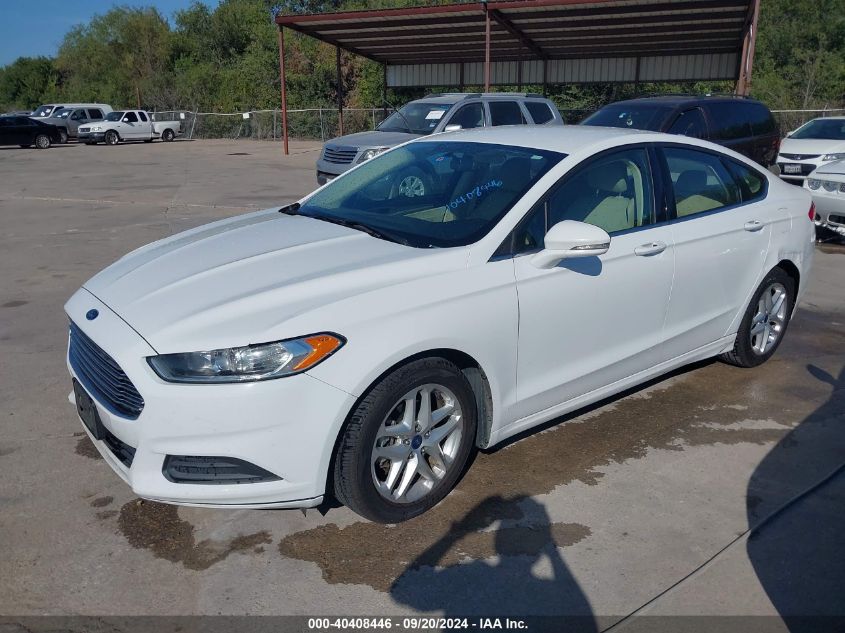 2016 FORD FUSION SE - 1FA6P0H72G5108243