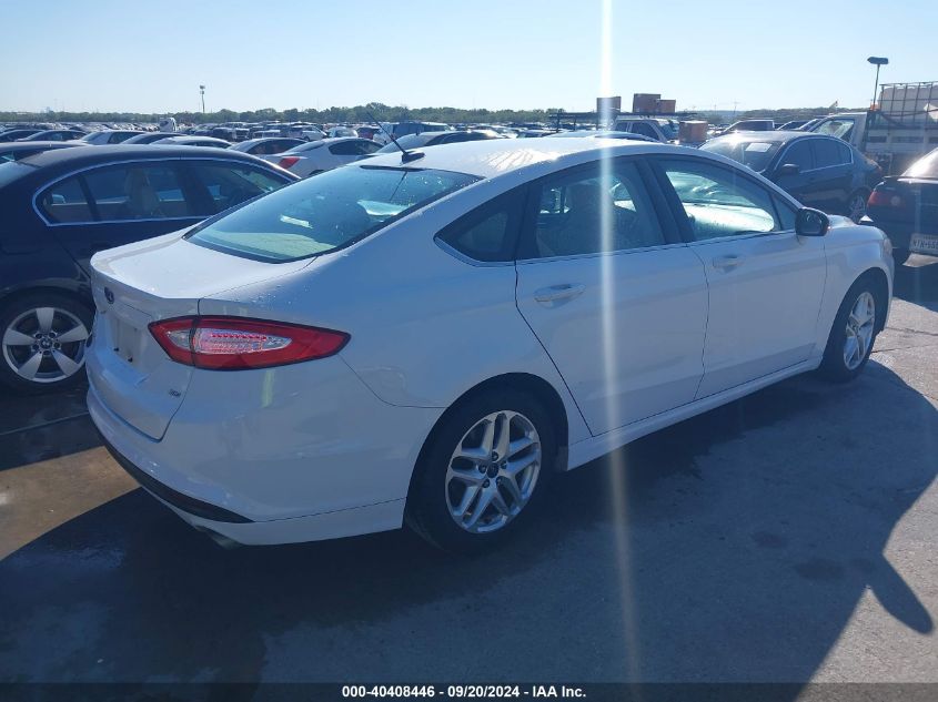 2016 FORD FUSION SE - 1FA6P0H72G5108243