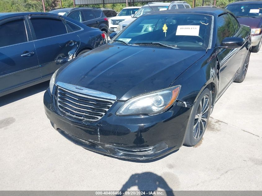 2012 Chrysler 200 S VIN: 1C3BCBGG7CN162363 Lot: 40408455