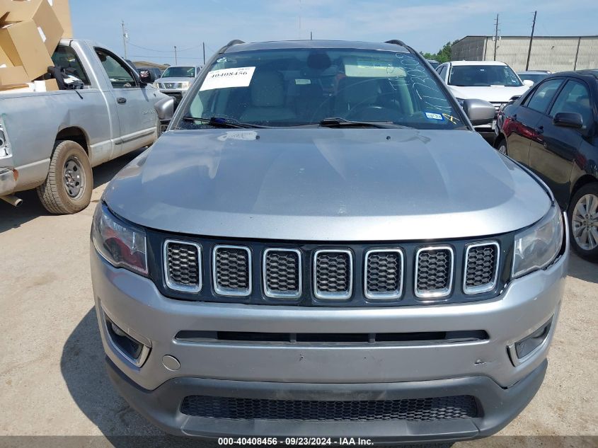 2019 Jeep Compass Sun And Wheel Fwd VIN: 3C4NJCBB7KT730609 Lot: 40408456