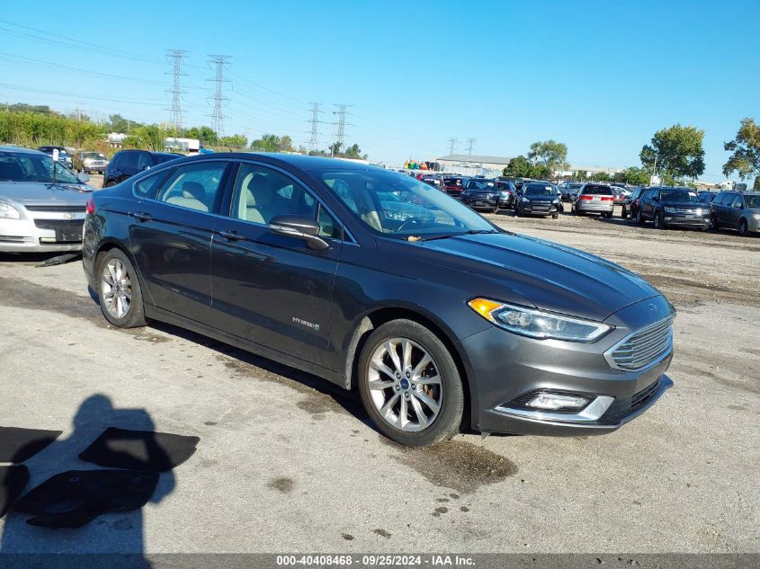 3FA6P0LU9HR123690 2017 FORD FUSION - Image 1