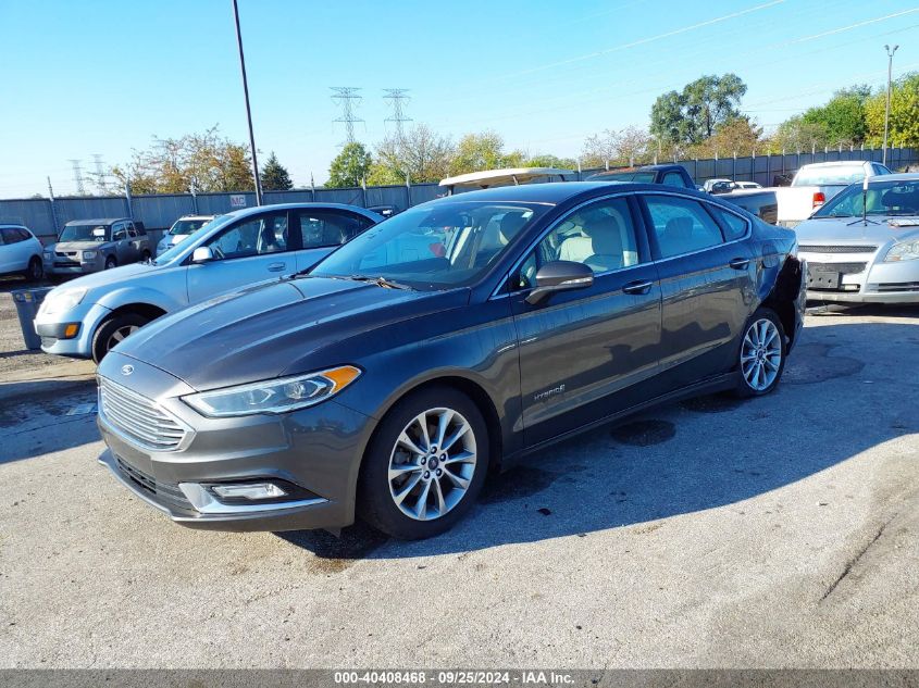 3FA6P0LU9HR123690 2017 FORD FUSION - Image 2