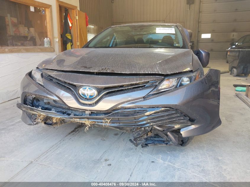 2020 Toyota Camry Le Hybrid VIN: 4T1L31AK5LU524117 Lot: 40408476