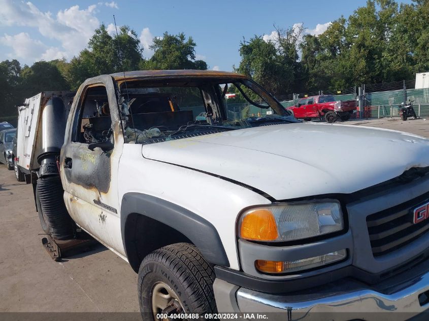 2006 GMC Sierra 2500Hd Work Truck VIN: 1GDHC24U86E263654 Lot: 40408488