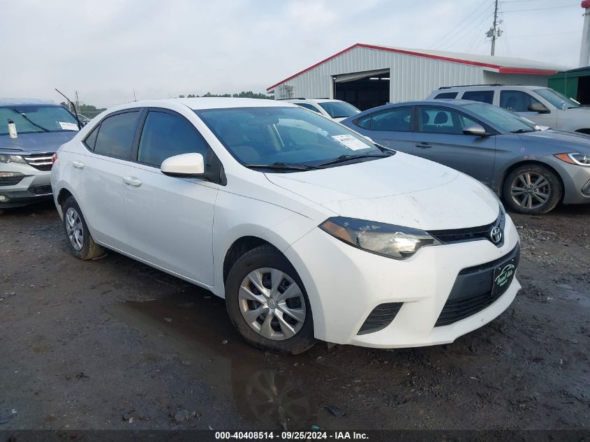 2016 TOYOTA COROLLA L - 2T1BURHEXGC515542