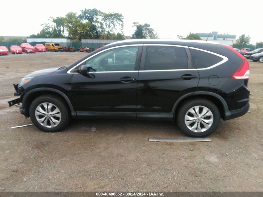 2013 Honda Cr-V Ex-L VIN: 2HKRM4H75DH612014 Lot: 40408552