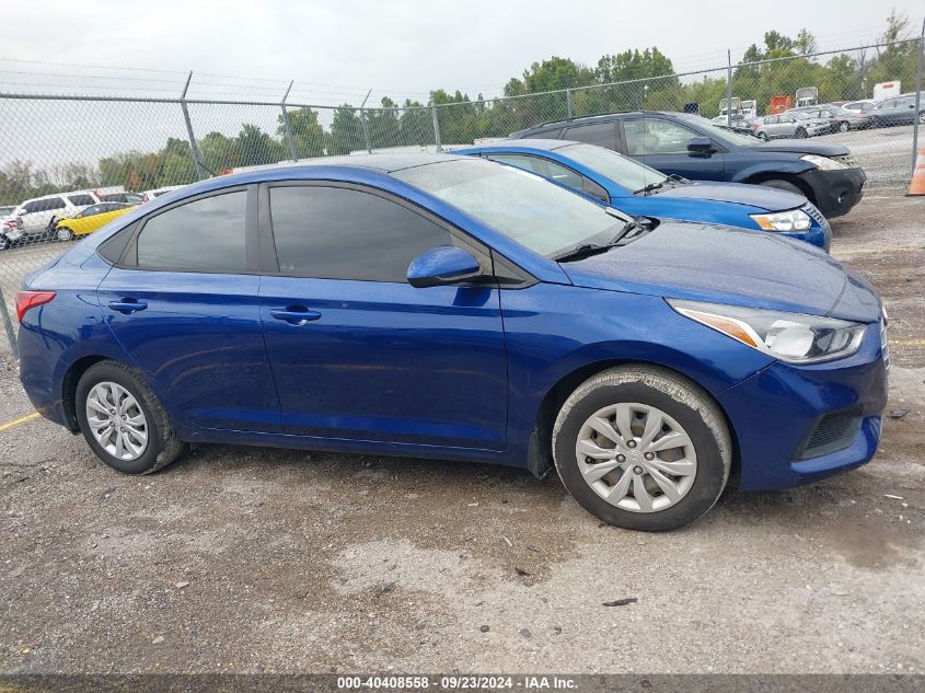 2019 Hyundai Accent Se VIN: 3KPC24A33KE075857 Lot: 40408558