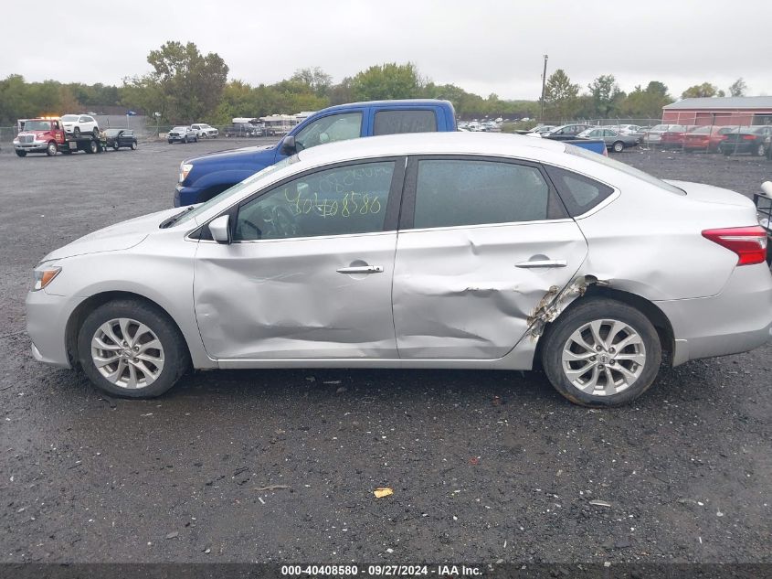 2018 Nissan Sentra Sv VIN: 3N1AB7AP5JL621793 Lot: 40408580