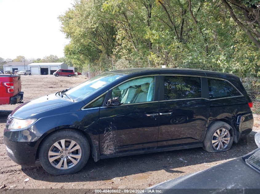 2016 Honda Odyssey Se VIN: 5FNRL5H30GB076842 Lot: 40408602