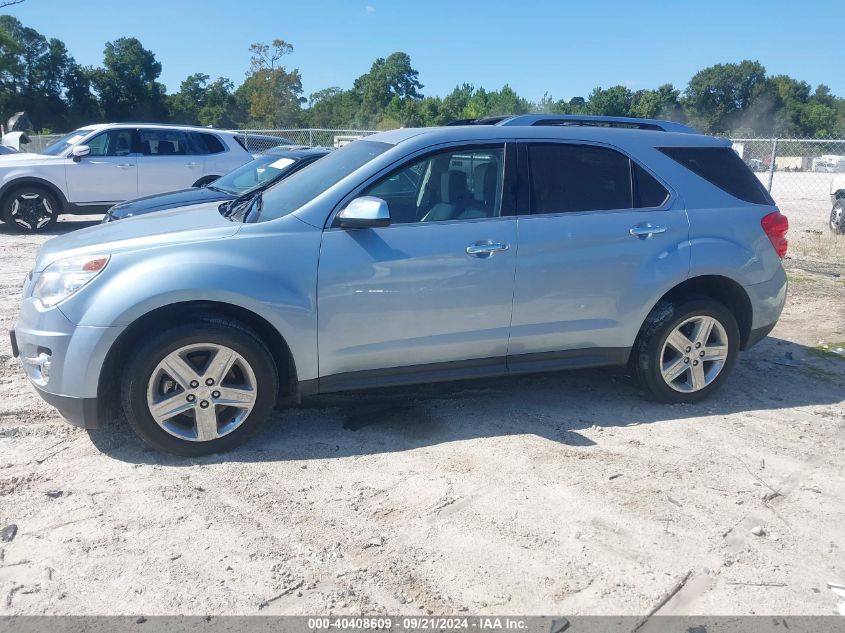 2014 CHEVROLET EQUINOX LTZ - 2GNALDEK8E6367053